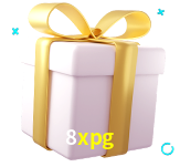 Receba seus bônus de boas-vindas no 8xpg